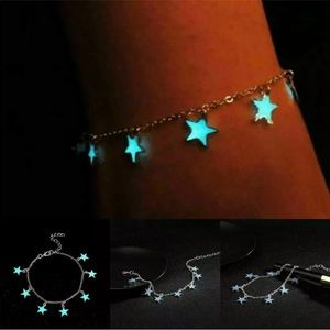 Luminous star anklet